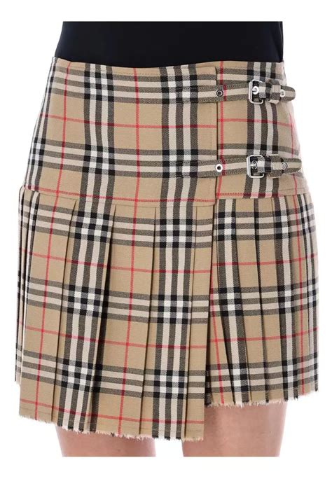 burberry vintage check wool kilt|Burberry Vintage Check Kilt .